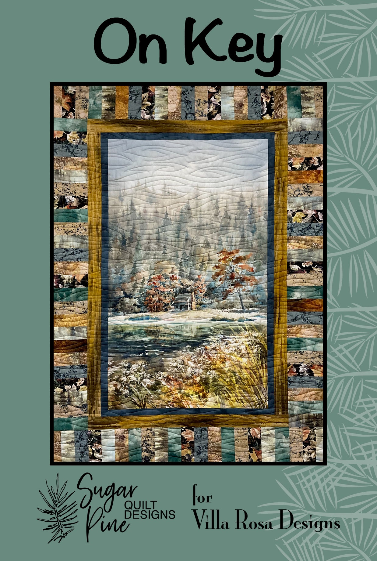 On Key PDF Quilt Pattern by Villa Rosa Designs