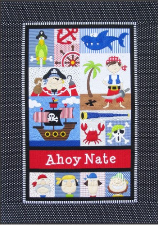 Pirates PDF Download Quilt Pattern by Amy Bradley