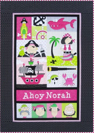Pirates PDF Download Quilt Pattern by Amy Bradley
