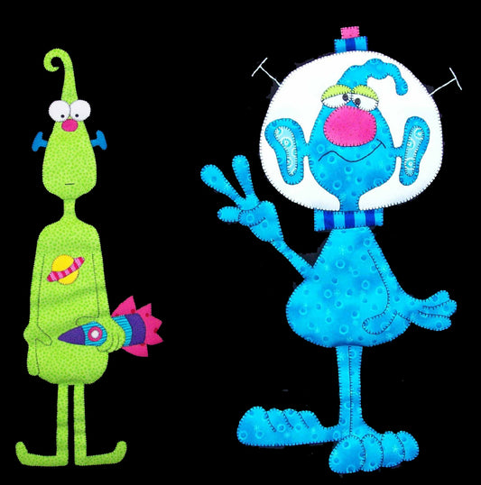 Planetary Party PDF Download Quilt Pattern by Amy Bradley