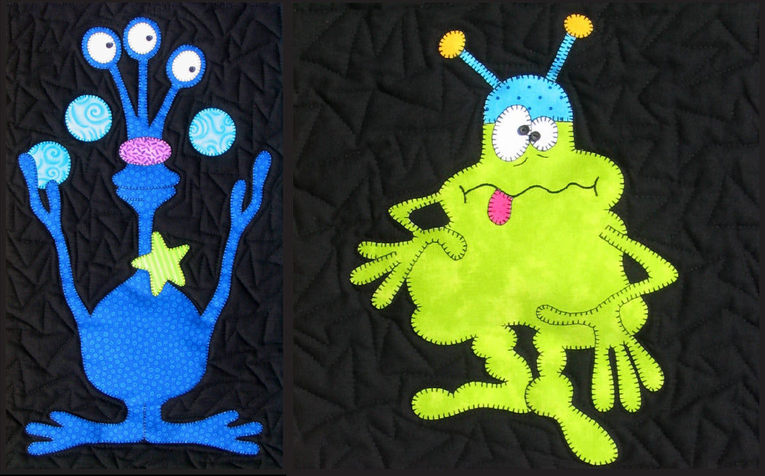 Planetary Party PDF Download Quilt Pattern by Amy Bradley