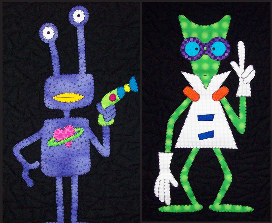 Planetary Party PDF Download Quilt Pattern by Amy Bradley