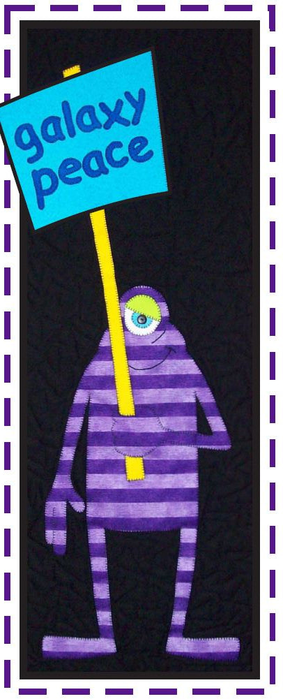 Planetary Party PDF Download Quilt Pattern by Amy Bradley