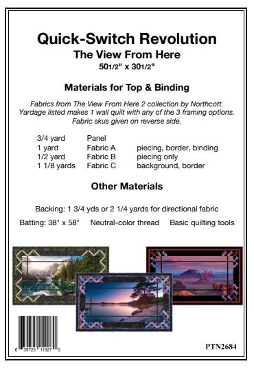 Quick Switch Revolution View From Here PDF Download Quilt Pattern by Pine Tree Country Quilts