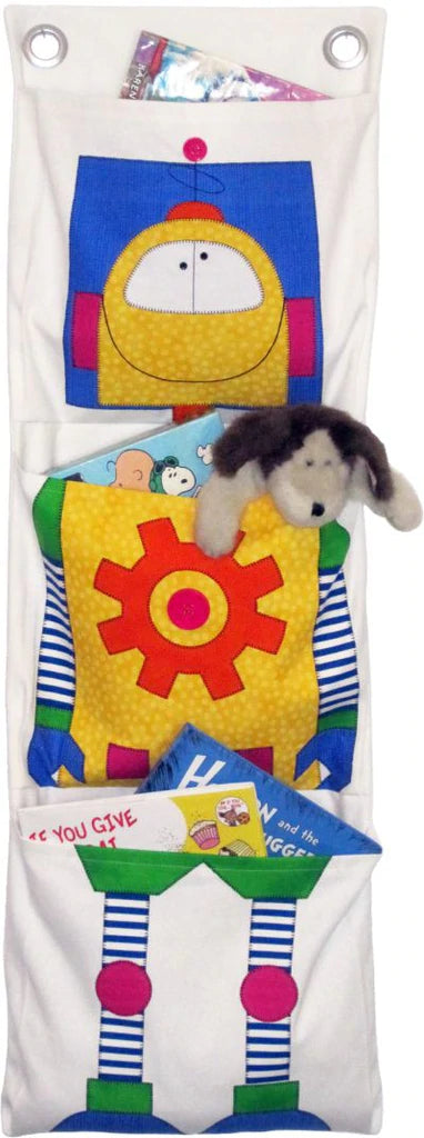 Robots Quilt and Pocket Organizer Pattern