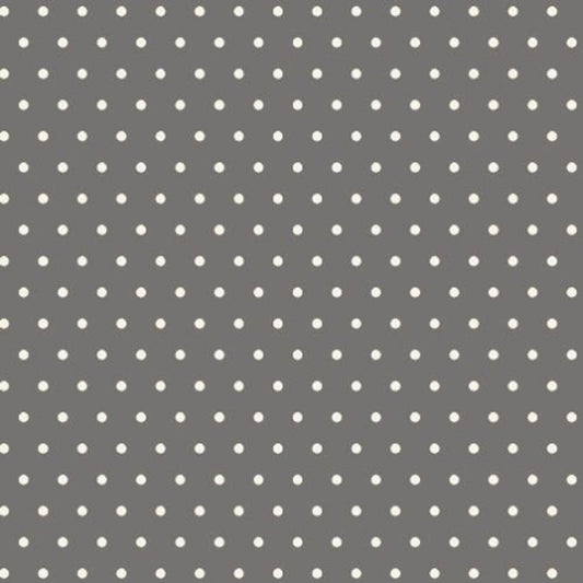 Grumpy Cat Dot Grey Fabric