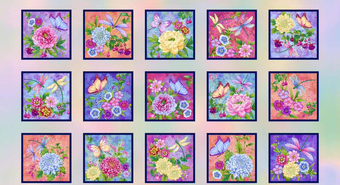 Gossamer Garden Fabric from Henry Glass