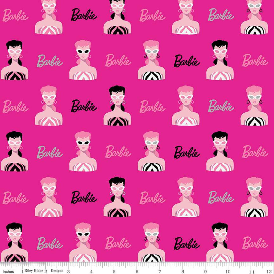 Barbie Fabric Panel and Project Sheet