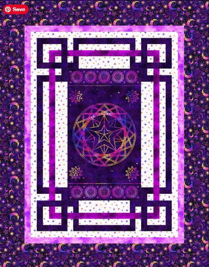 1000 Words Panel Quilt Pattern by Miss Winnie Designs