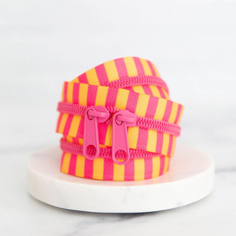 30" Zipper Pink Lemonade