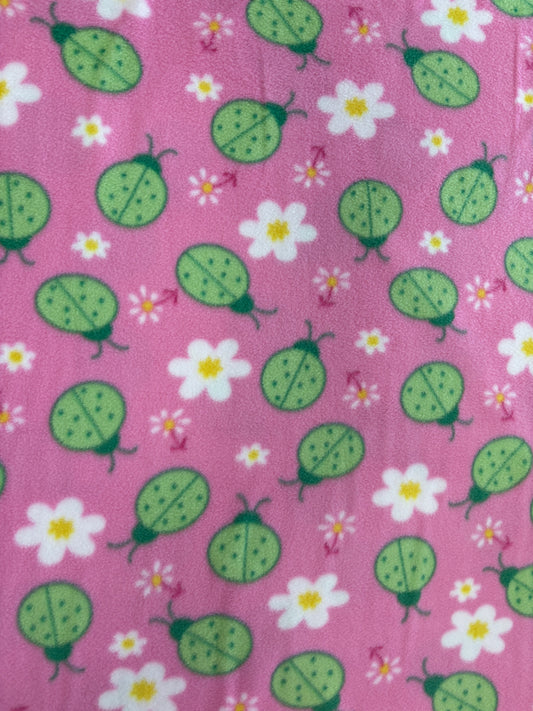 Yukon Lady Bug Fleece Fabric
