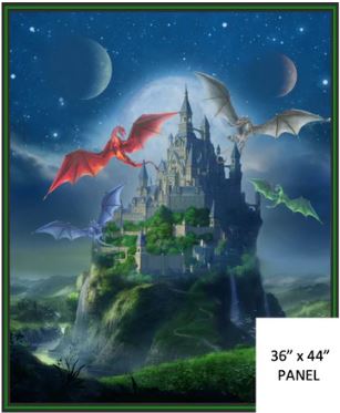 Enchanted Castle and Dragons by Milvale Designs for Kennard & Kennard