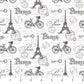 Ooh La La!, Single Colorway Paris Quilting Cotton Fabric from Northcott Fabrics