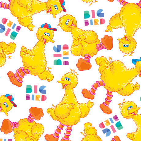 Sesame Street Big Bird Cotton  *