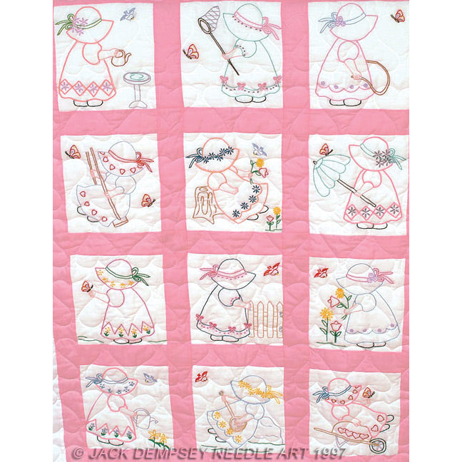 9" Nursery Quilt Blocks Needle Art