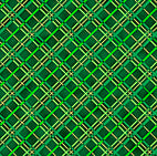 St Paddy's Cheer Biased Plaid cotton fabric