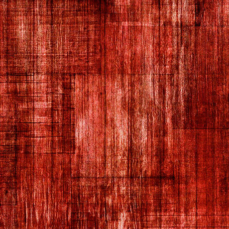 Into the Woods, Wood Texture Red Brick Cotton Fabric by QT Fabrics