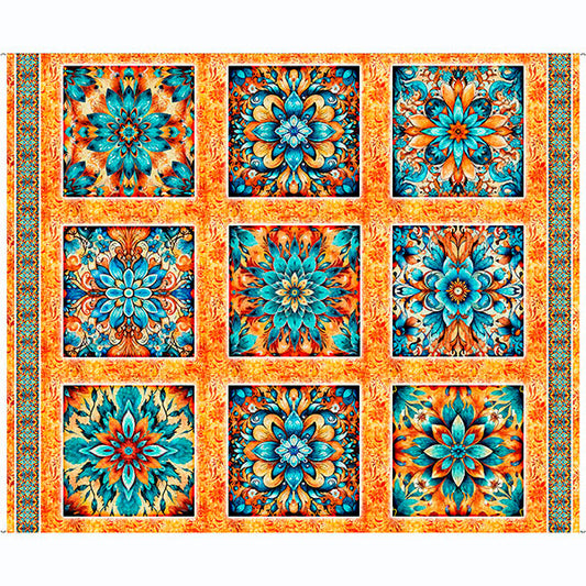 Oasis Desert Rose Fabric Panel