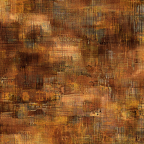 Interwoven Brown Cotton Fabric