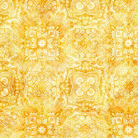 Lil Farmers Medalion Geo Cotton Fabric
