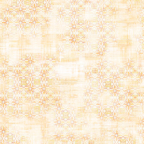 Tone on Tone Floral in Cream from the Udderly Adorable Collection Cotton Fabric