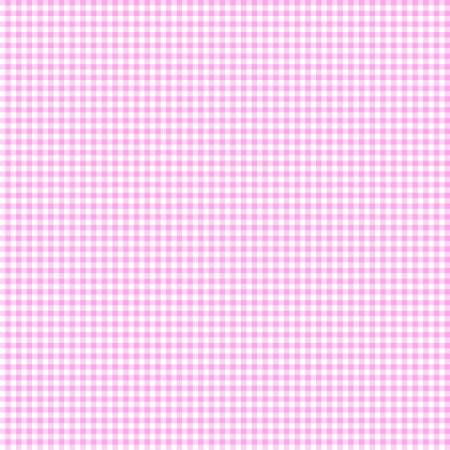 White/Bubble Gum Pink Mini Gingham Classics cotton fabric *