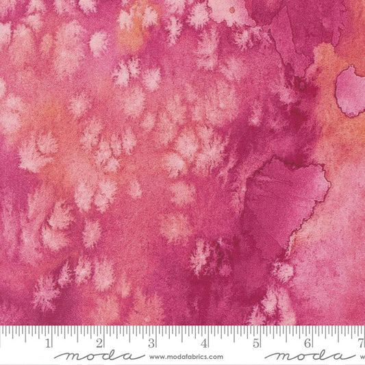 Flow Rose Pinks Cotton Fabric