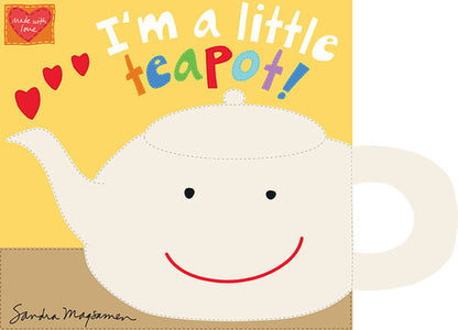 I'm a Little Teapot Book Fabric Panel #22**
