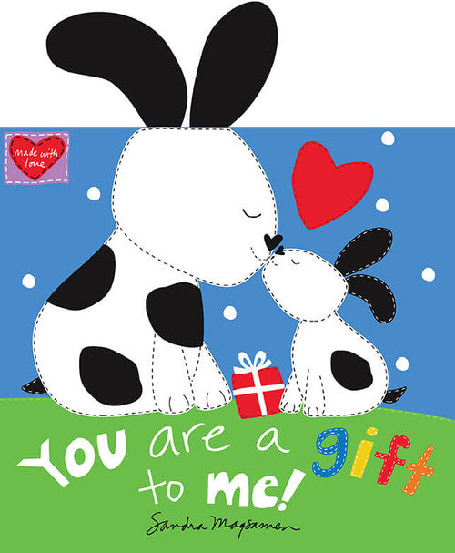 You are a Gift to Me Book Fabric Panel #21