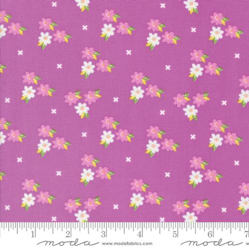 Laguna Sunrise Violet Floral 37682 17 Cotton Fabric by Sherri & Chelsi for Moda *