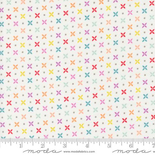 Laguna Sunrise Off White Xs 37686 11 Cotton Fabric by Sherri & Chelsi for Moda *
