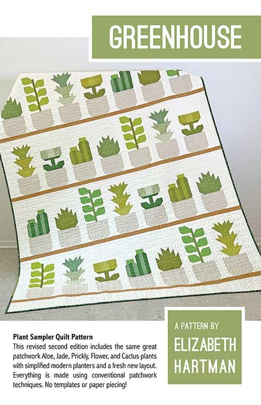 Greenhouse Quilt Pattern by Elizabeth Hartman