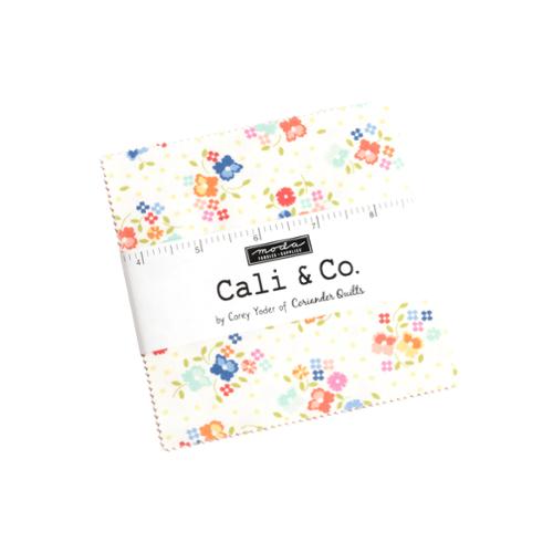 Cali Co Charm Pack, 5" Squares by Moda