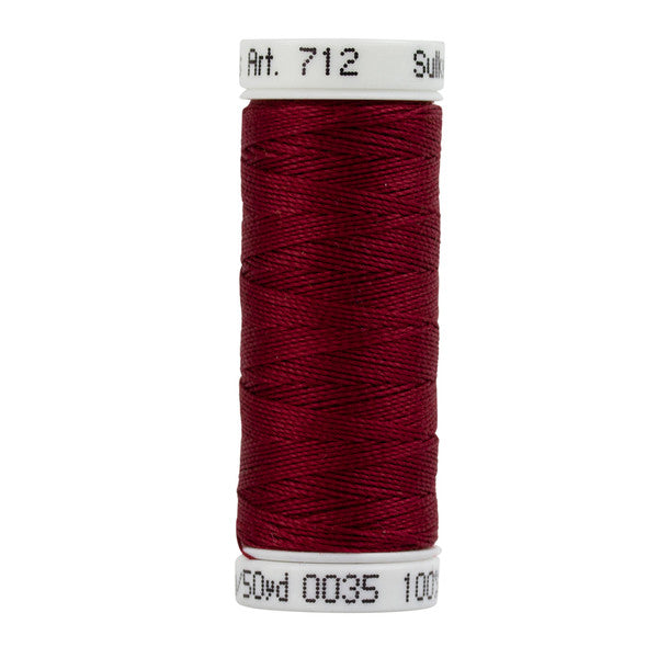 12 Wt. Cotton Petites Sulky Thread 50 yd. Spools Colors 712-0000 through 712-0999