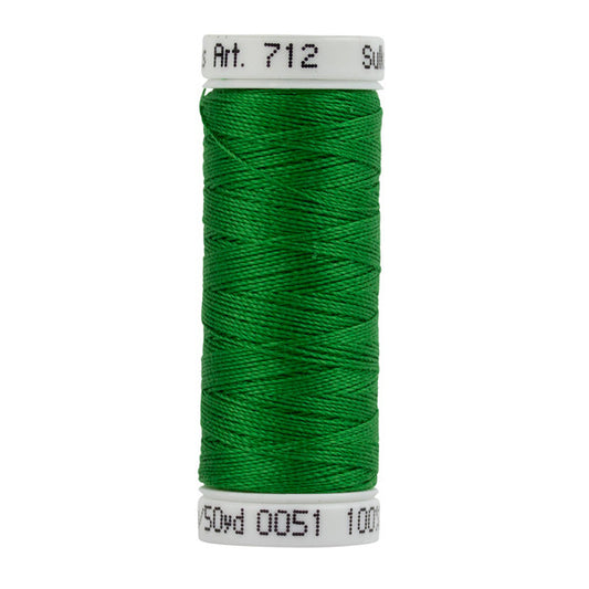 12 Wt. Cotton Petites Sulky Thread 50 yd. Spools Colors 712-0000 through 712-0999