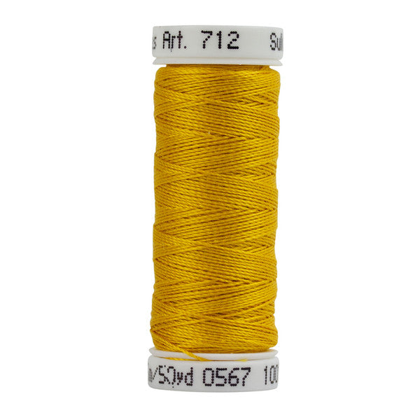 12 Wt. Cotton Petites Sulky Thread 50 yd. Spools Colors 712-0000 through 712-0999