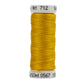 12 Wt. Cotton Petites Sulky Thread 50 yd. Spools Colors 712-0000 through 712-0999