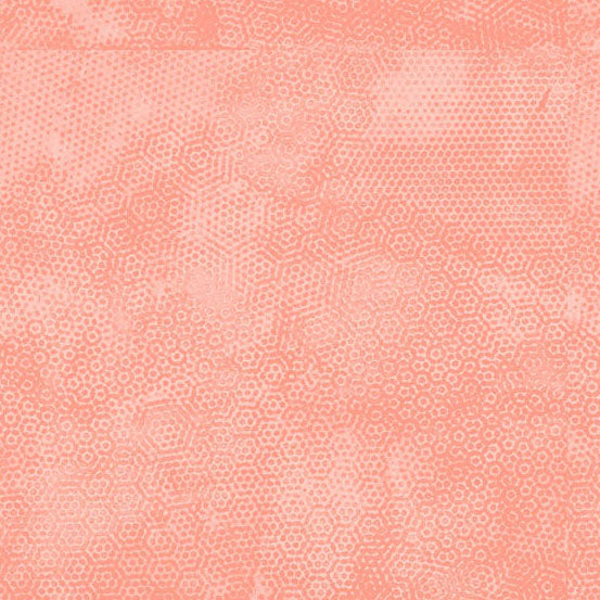 Dimples Peach Cotton Fabric by Andover Fabrics