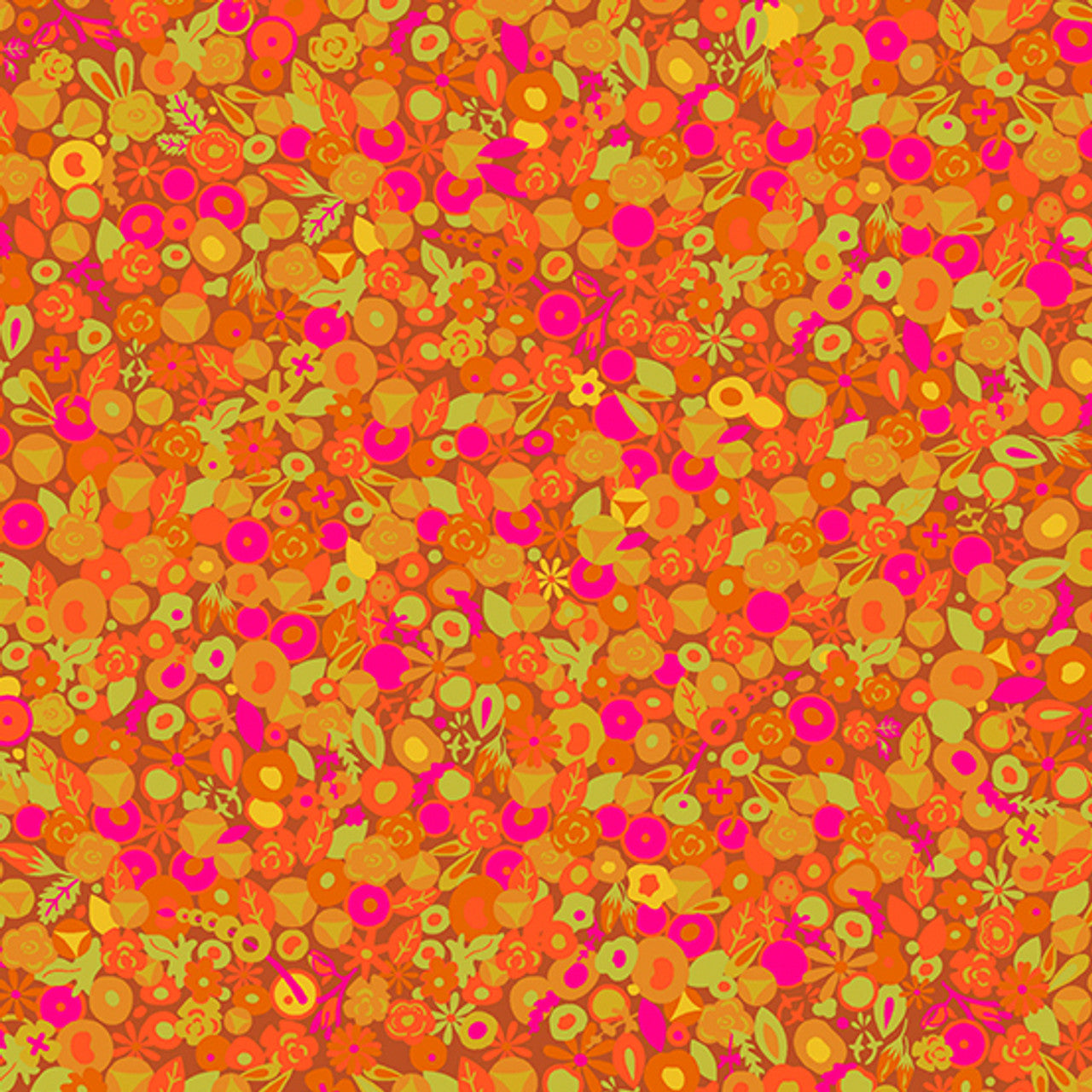 Sun Print 2022, Tuesday Autumn, Cotton Fabric