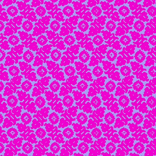 Chrysanthemum Tapestry Orchid Cotton Fabric