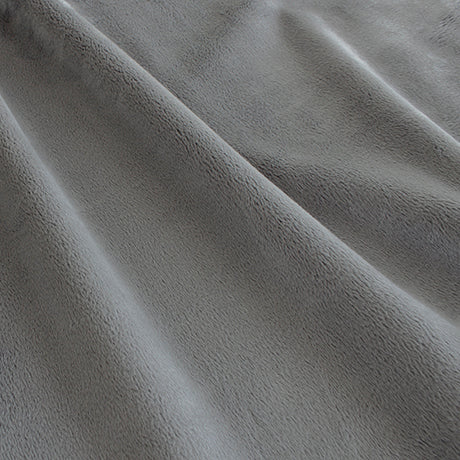 Charcoal 90" Minky Fabric