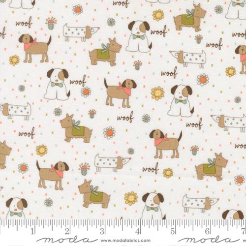 Lucky Puppy Parade Cloud 55700 11 Cotton Fabric