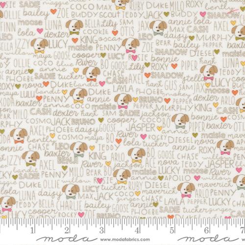 Lucky Puppy Buddies Cloud 55702 11 Cotton Fabric