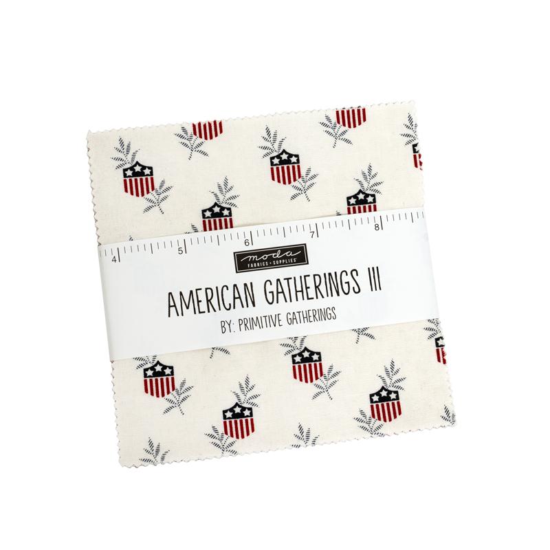 American Gatherings III Charm Pack 5" by Moda