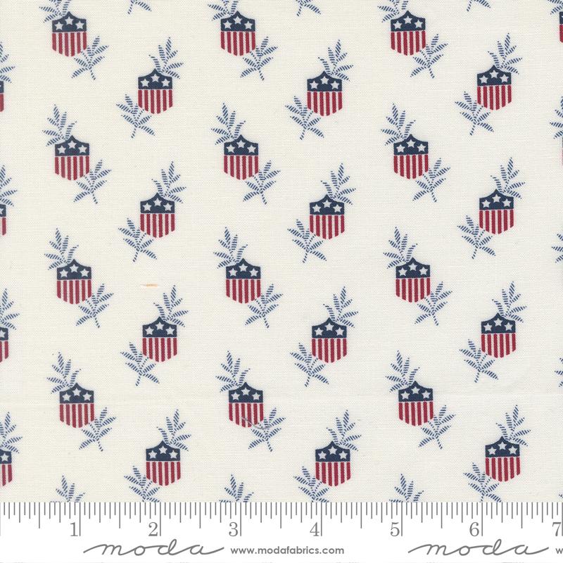 Star Shield Novelty, American Gathering Cotton Fabric