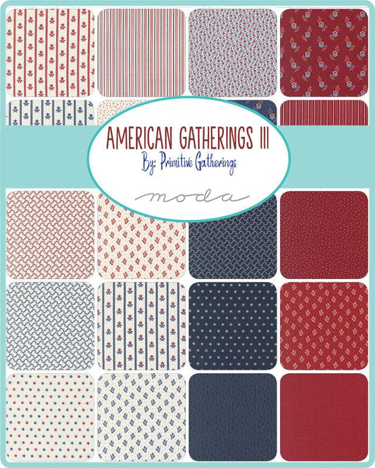 American Gatherings III Charm Pack 5" by Moda