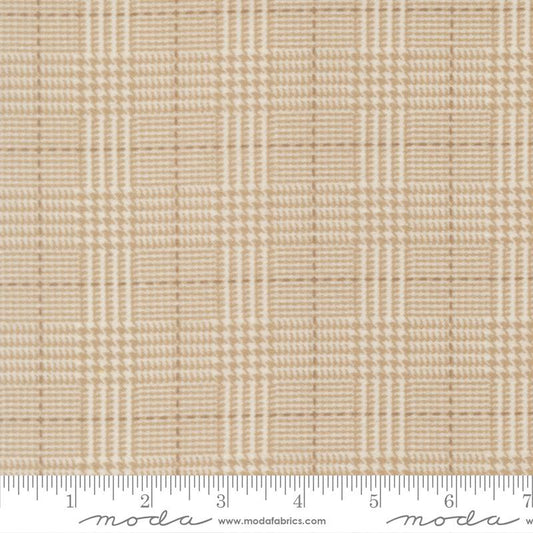 Flannel Gather Basics Cream Fabric