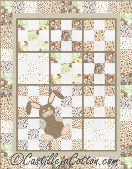 9 patch Bunny Quilt Pattern