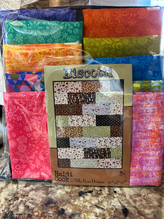 Biscotti Lap Quilt Kit