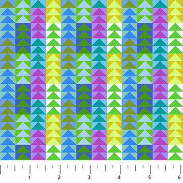 Peacework  Meadow Quilt Design Cotton Fabric by Northcott